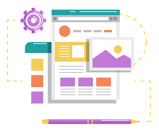 Bee Online UI/UX design expertise illustration