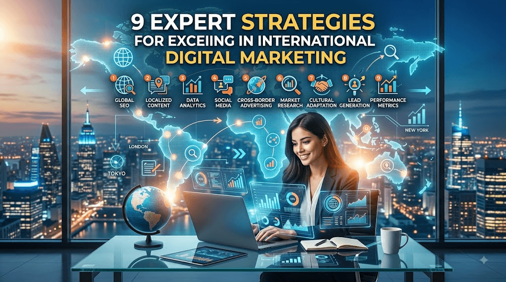 9 Expert Strategies for Exceling in International Digital Marketing